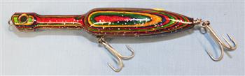 Fishing Lure - 7 1/2"  - Multi Colored Hardwoods - Only $21.99 - Lure #111